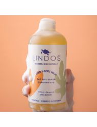 Lindos - Saf Sıvı Kastil Sabun - Portakal & Bergamot - 600ml