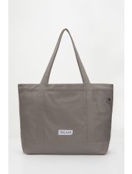 %100 RECYCLED BIG TOTE BAG GREY