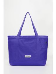 %100 RECYCLED BIG TOTE BAG PURPLE