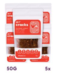 5 Paket Domates Soğanlı Glutensiz Vegan Tohum Kraker Cracks 50gr