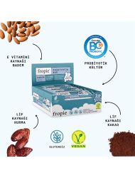 Probiyotik Meyve Barı - Badem Kakao Hurma 35 gr x 12 Adet