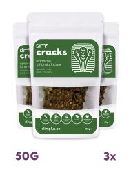 3 Paket Ispanaklı Glutensiz Vegan Tohum Kraker Cracks 50gr