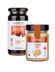 Wefood Organik Tahin 300 gr + Wefood Hurma Özü 315 gr