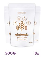 3 Paket 500G Glutensiz Yulaf Unu